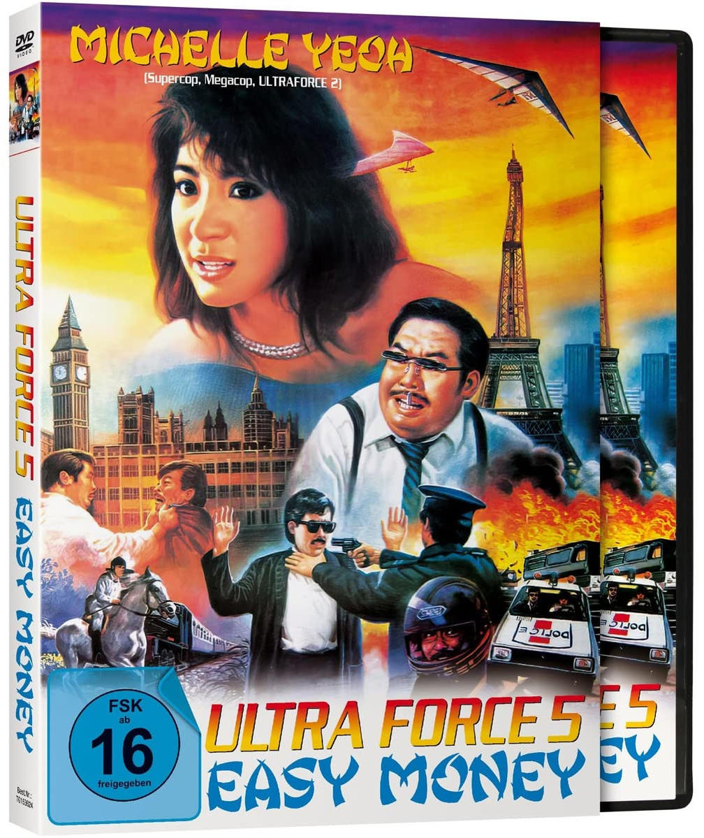 DVD-Cover mit Filmplakat. Zeigt Michelle Yeoh und andere Schauspieler in verschiedenen Szenen.