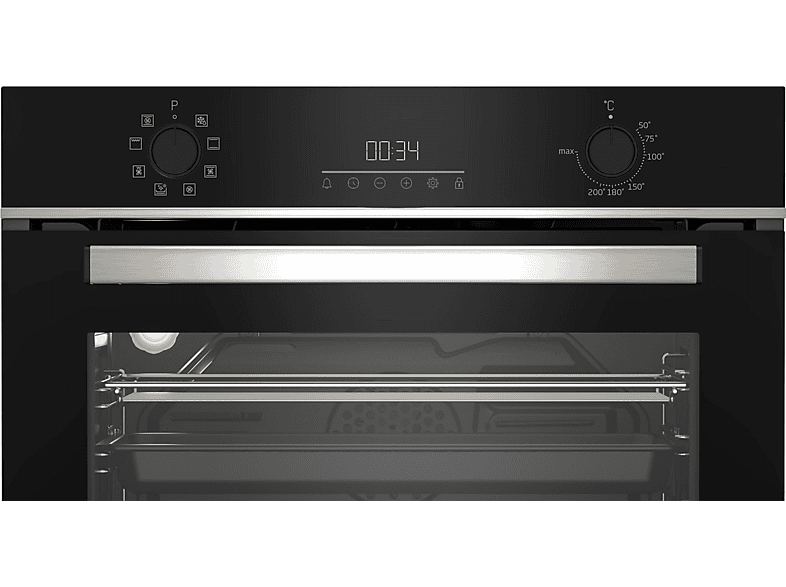 BEKO BBCM13300X, Backofen (Einbaugerät, 48 l, 594 mm breit)