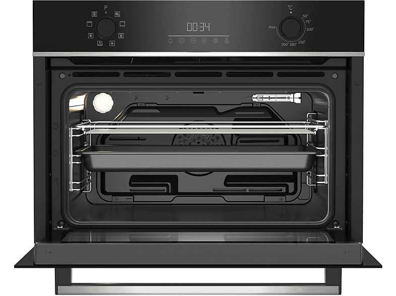 Thumbnail - BEKO BBCM13300X, Backofen (Einbaugerät, 48 l, 594 mm breit)