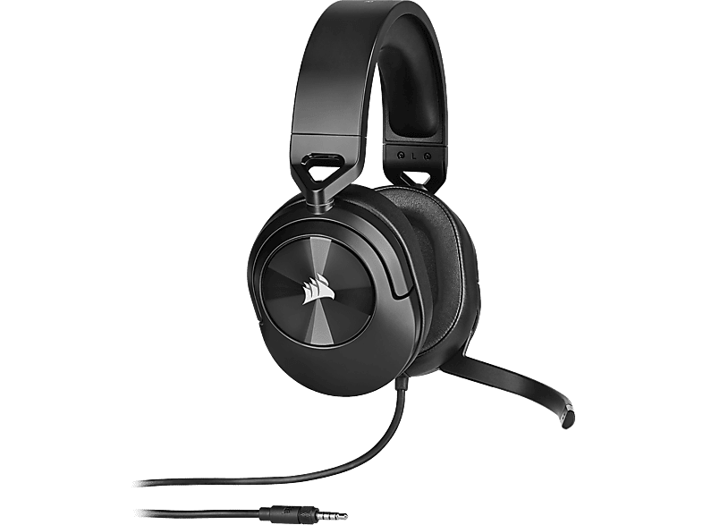 CORSAIR HS55 Surround fejhallgató mikrofonnal, Carbon (CA-9011265-EU)