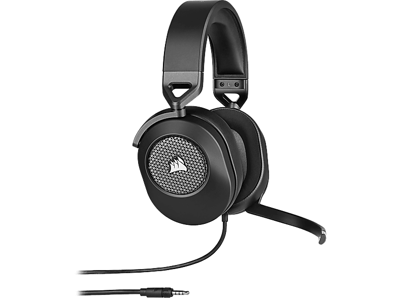 CORSAIR HS65 Surround fejhallgató mikrofonnal, Carbon (CA-9011270-EU)