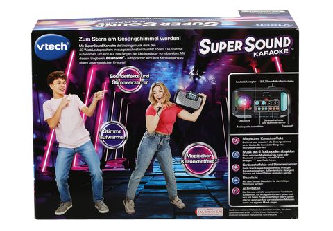 VTECH SuperSound Karaoke Musikspielzeug, Mehrfarbig Musikspiele