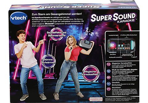 VTECH SuperSound Karaoke Musikspielzeug, Mehrfarbig Musikspiele