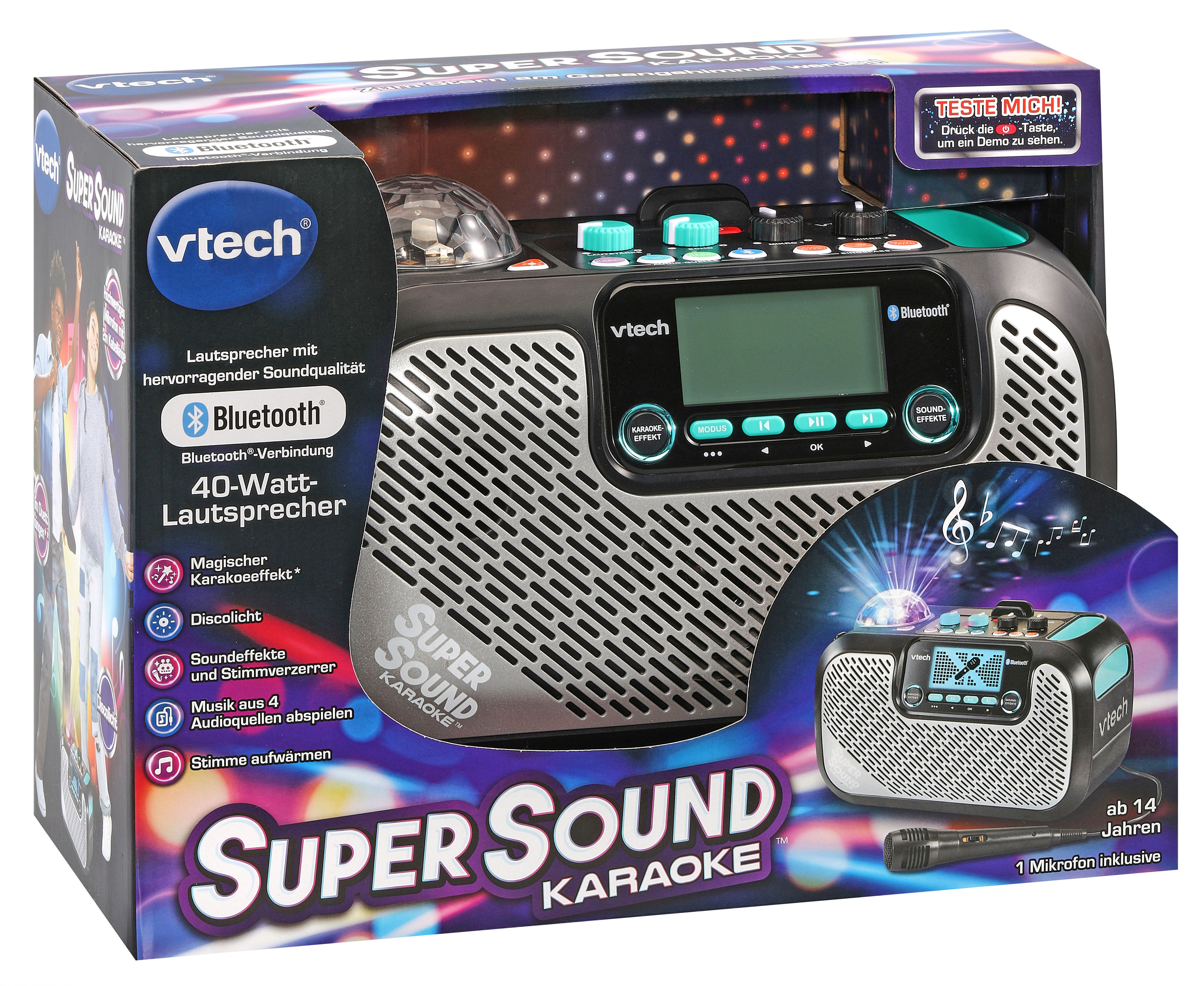 Karaoke Musikspielzeug, VTECH SuperSound Mehrfarbig