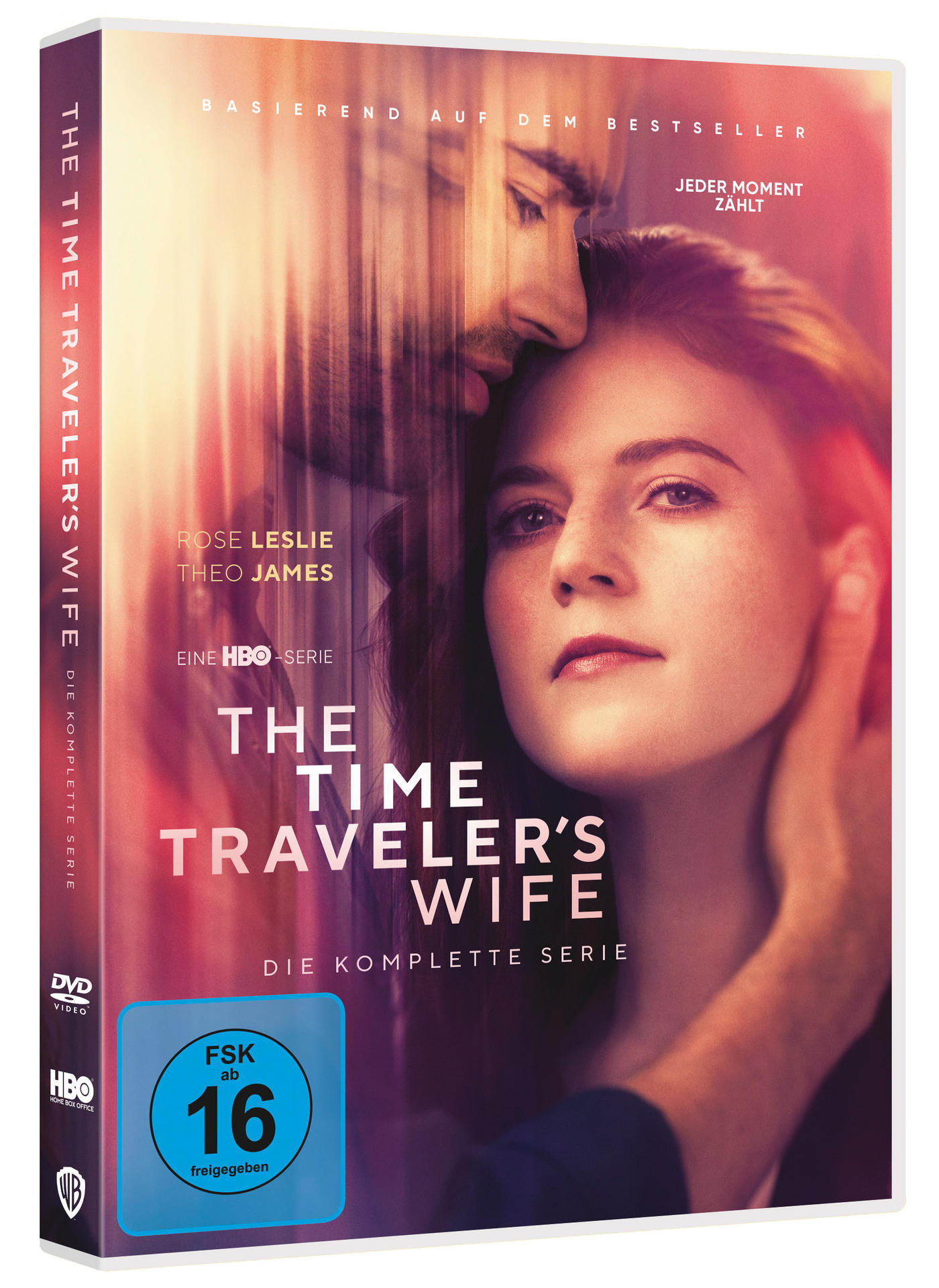 DVD-Hülle von 'The Time Traveler's Wife' mit Cover-Art, das ein Paar zeigt.