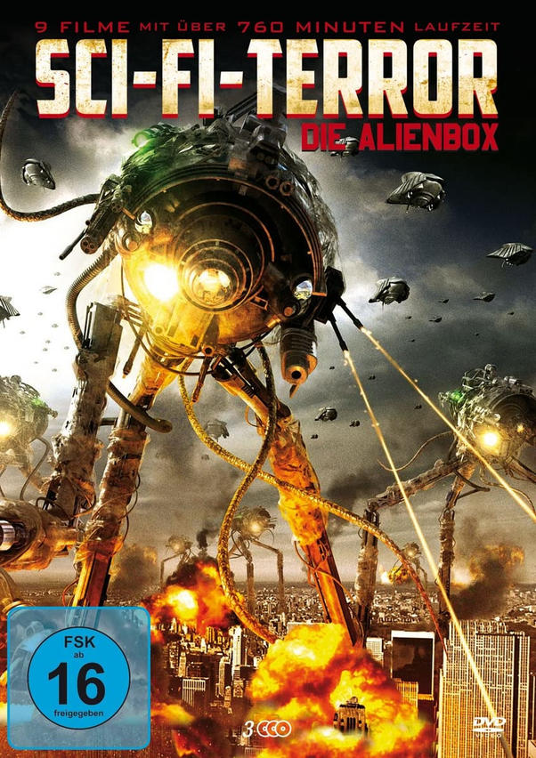 Sci-Fi-Terror-Die DVD Alienbox