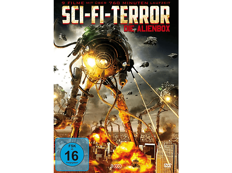 Sci-Fi-Terror-Die DVD Alienbox
