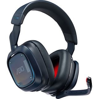 Auriculares gaming - Astro A30, Bluetooth, 27hs de batería, Micrófono desmontable, Compatible con Xbox/NSW/PC y Android, Azul