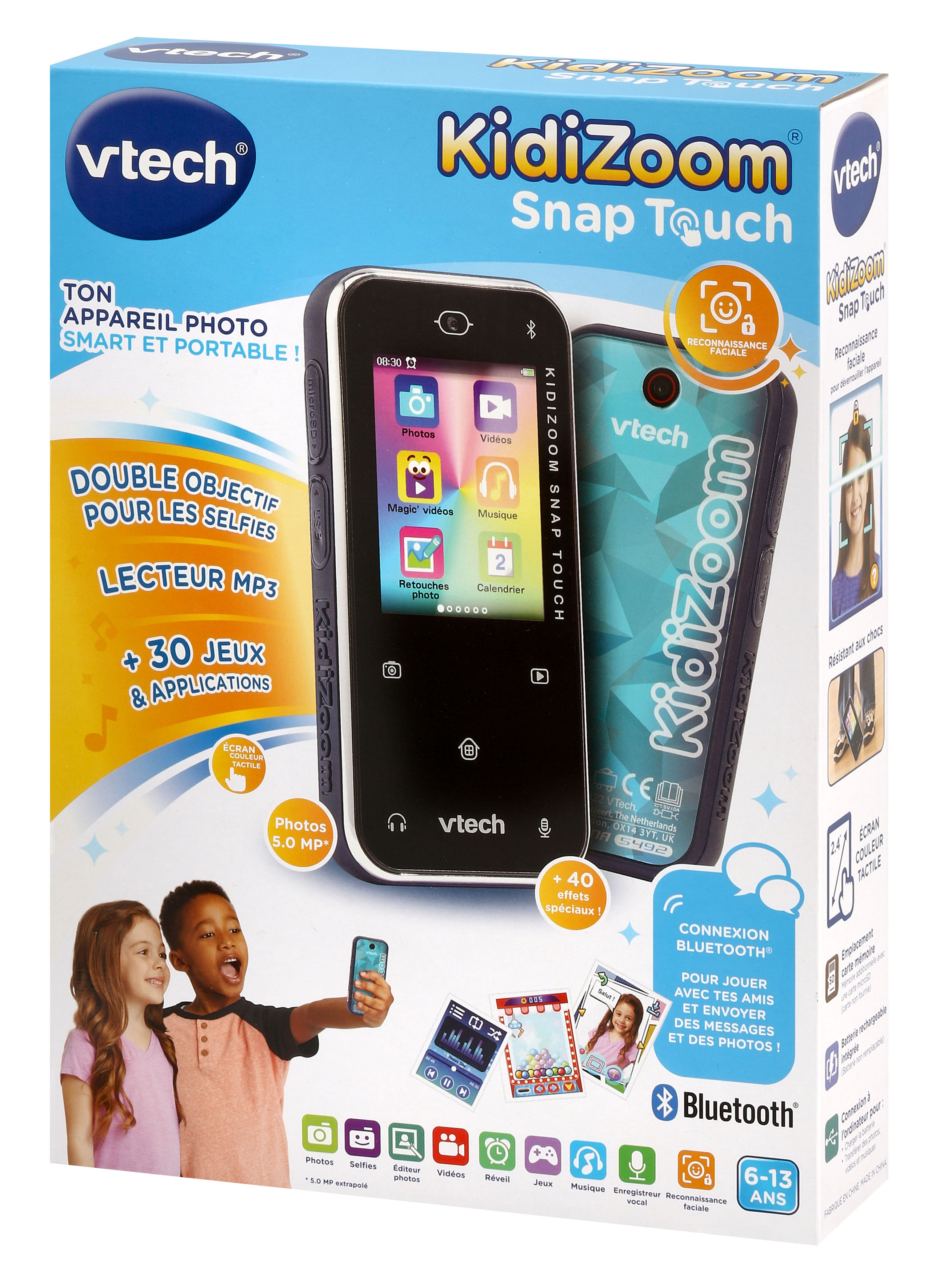VTECH KidiZoom Snap Touch Kinderkamera, Mehrfarbig