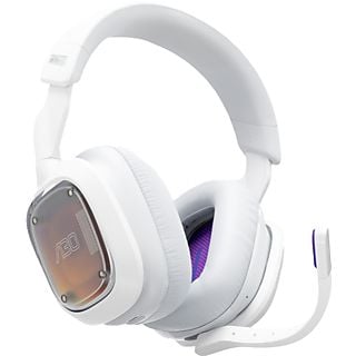 Auriculares gaming - Astro A30, Bluetooth, 27hs de batería, Micrófono desmontable, Compatible con Xbox/NSW/PC y Android, Blanco