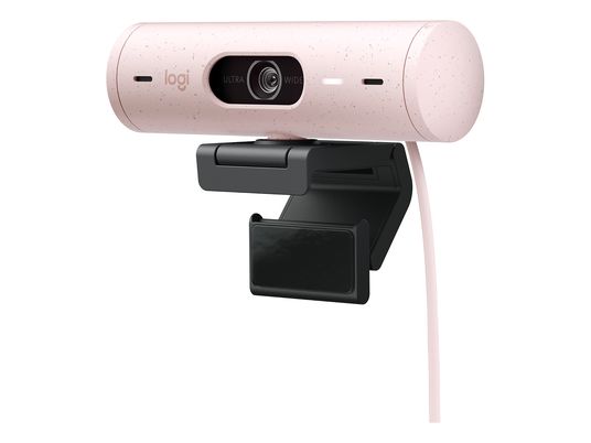 LOGITECH Brio 500 - Webcam (Rosa)