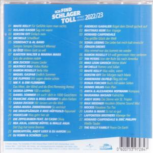 Rückseite einer CD-Hülle mit Songtiteln, Künstlernamen und Albumdetails.