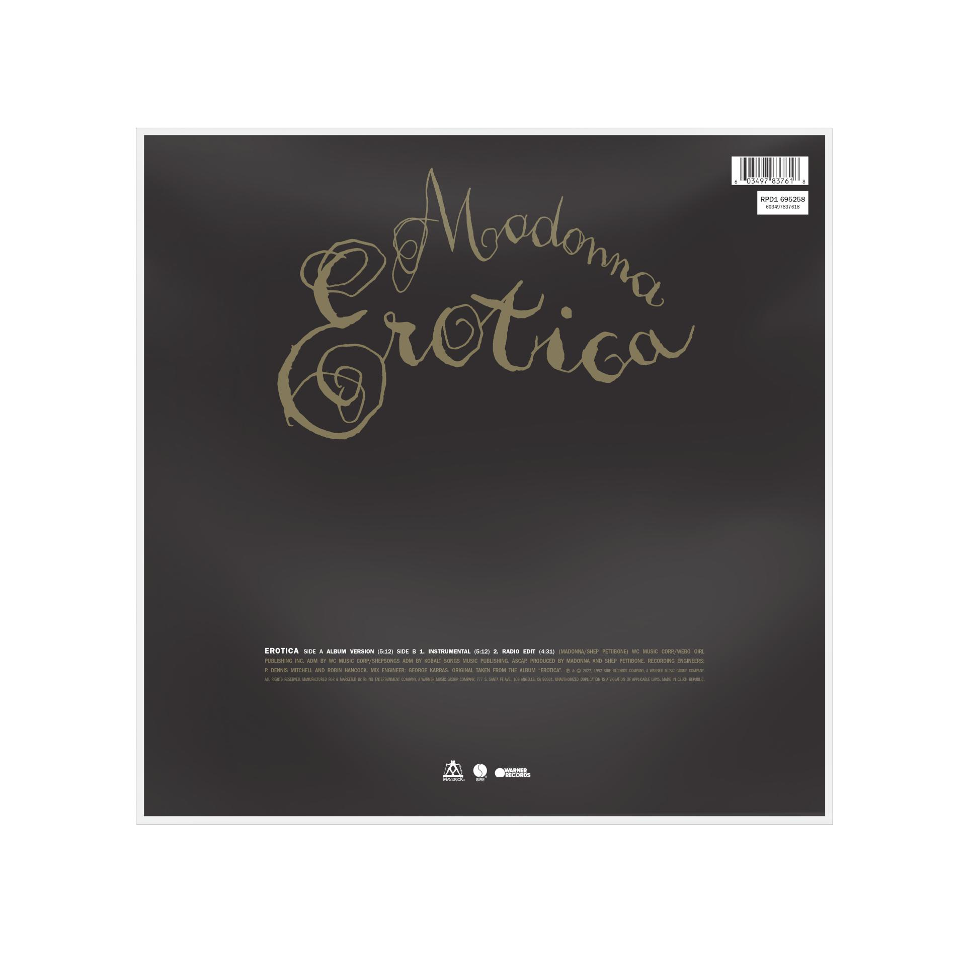 Madonna - Erotica - LP