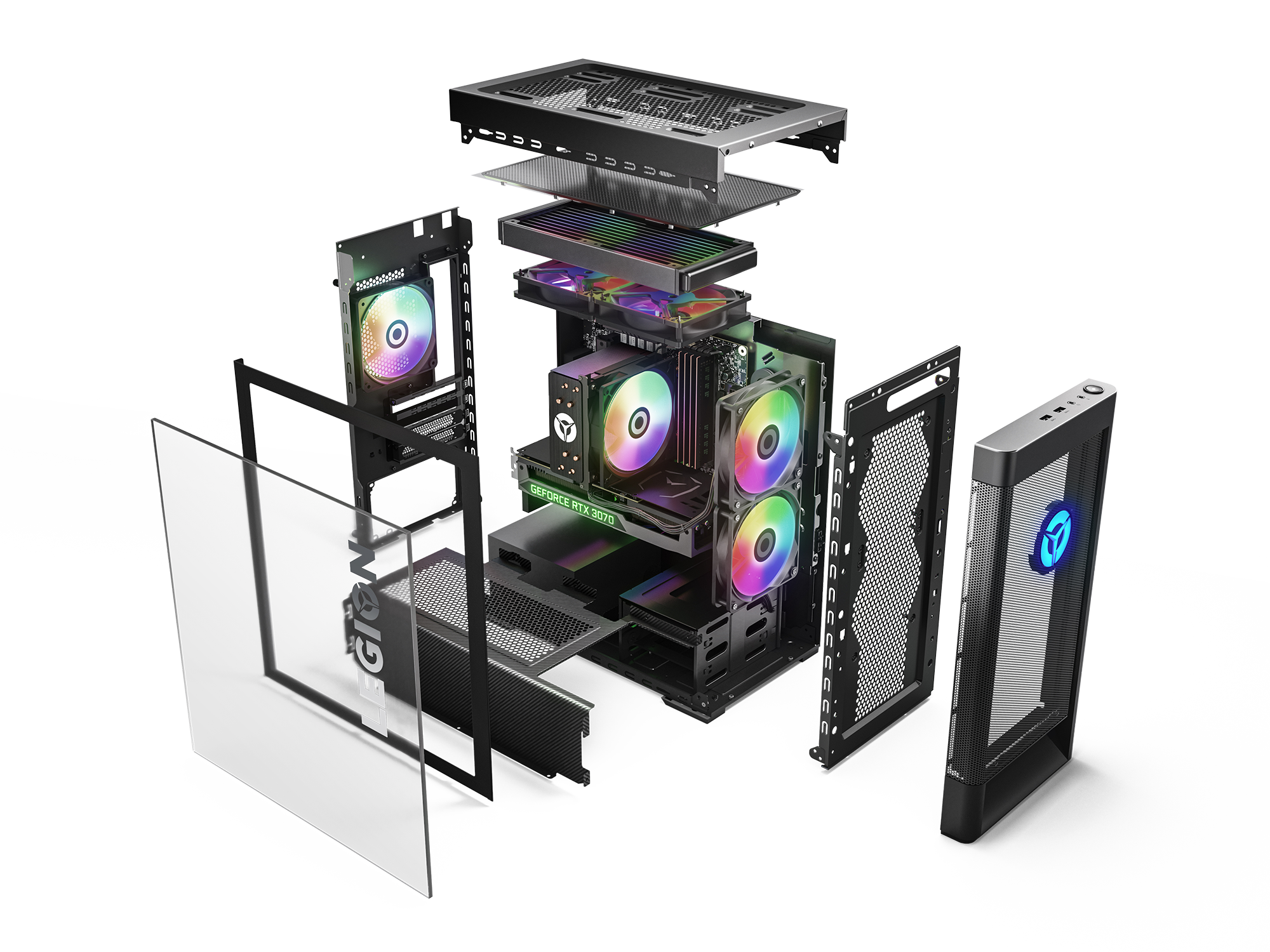GB RTX™ RAM, Ti NVIDIA, 1 11 Bit), i5-12400F SSD, mit Intel® Prozessor, (64 16 Tower Legion TB 3060 Windows , Desktop-PC Home GeForce LENOVO Gaming