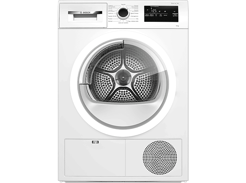 Bosch Wth85V18Ii asciugatrice, 8 kg, 65,2 cm, Classe A++