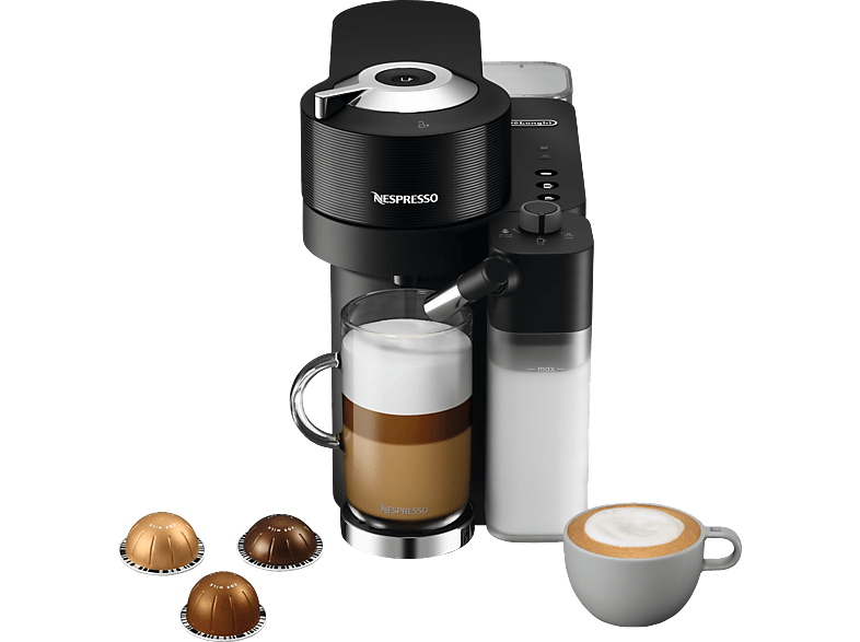 De'Longhi ENV300.B Vertuo Lattissima Nespresso-Maschine Schwarz