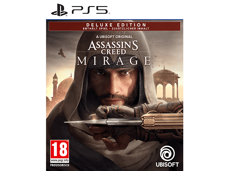 Assassin's Creed: Mirage Deluxe Edition - PlayStation 5 [Blu-ray]; Videogame