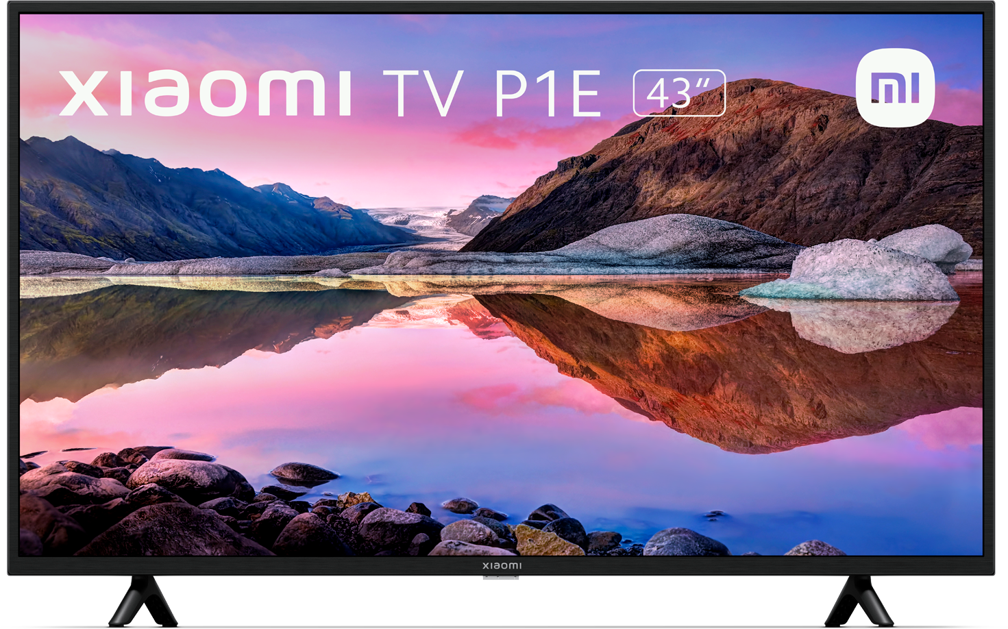 TV LED 43" - Xiaomi TV P1E, UHD 4K, Smart TV, HDR10, Google Assistant, Dolby Audio™, DTS-HD®, Negro