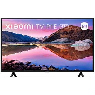 TV LED 43" - Xiaomi TV P1E, UHD 4K, Smart TV, HDR10, Google Assistant, Dolby Audio™, DTS-HD®, Negro