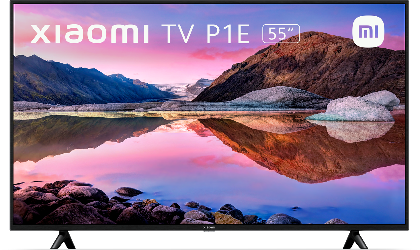 TV LED 55" - Xiaomi TV P1E, UHD 4K, Smart TV, HDR10, Google Assistant, Dolby Audio™, DTS-HD®, Negro