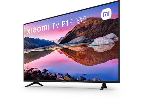 TV LED 55  Xiaomi TV P1E, UHD 4K, Smart TV, HDR10, Google Assistant,  Dolby Audio™, DTS-HD®, Negro