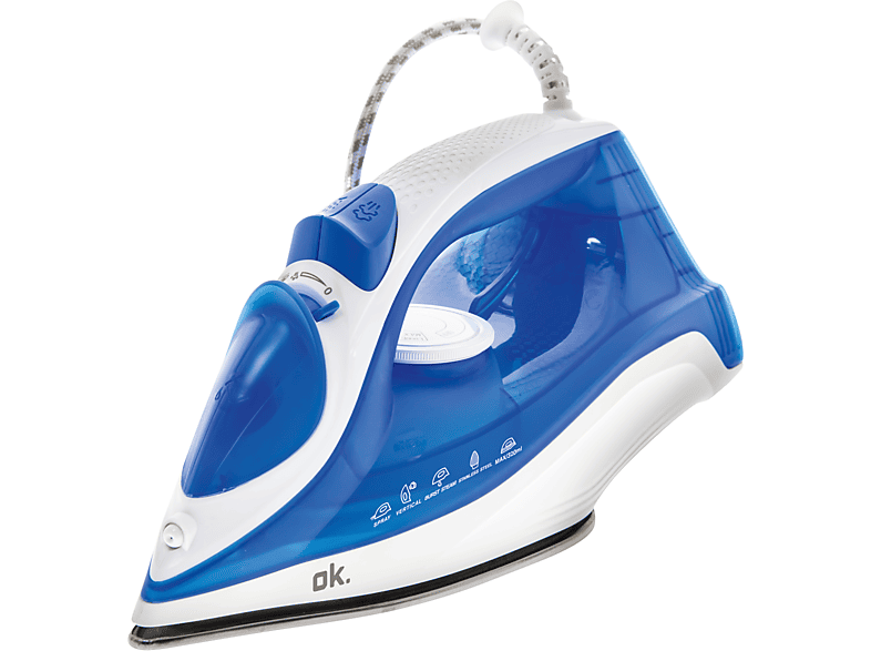 ok. OSI 2222 Dampfbügeleisen (2200 Watt, Weiß)