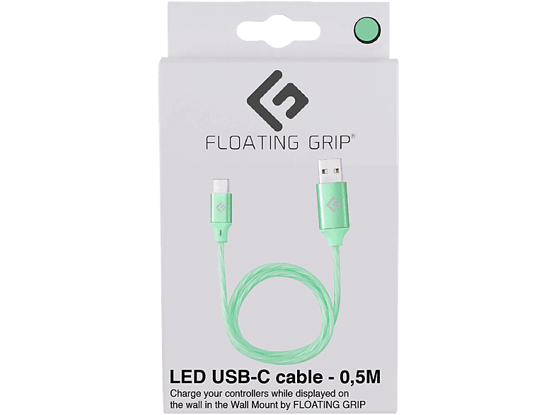 FLOATING GRIP LEDUSBCKabel Leuchtendes Ladekabel, Zubehör PS5