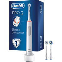 MediaMarkt ORAL-B Oral-B Pro 3700 WT Sens Elektrische tandenborstel Wit aanbieding