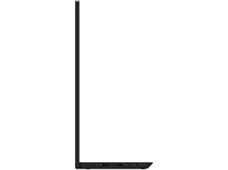 LENOVO ThinkVision M15 15,6 Zoll Monitor, Full-HD, 6 ms Reaktionszeit, 250 cd/m², 60 Hz, Raven Black — Foto 4 von 5