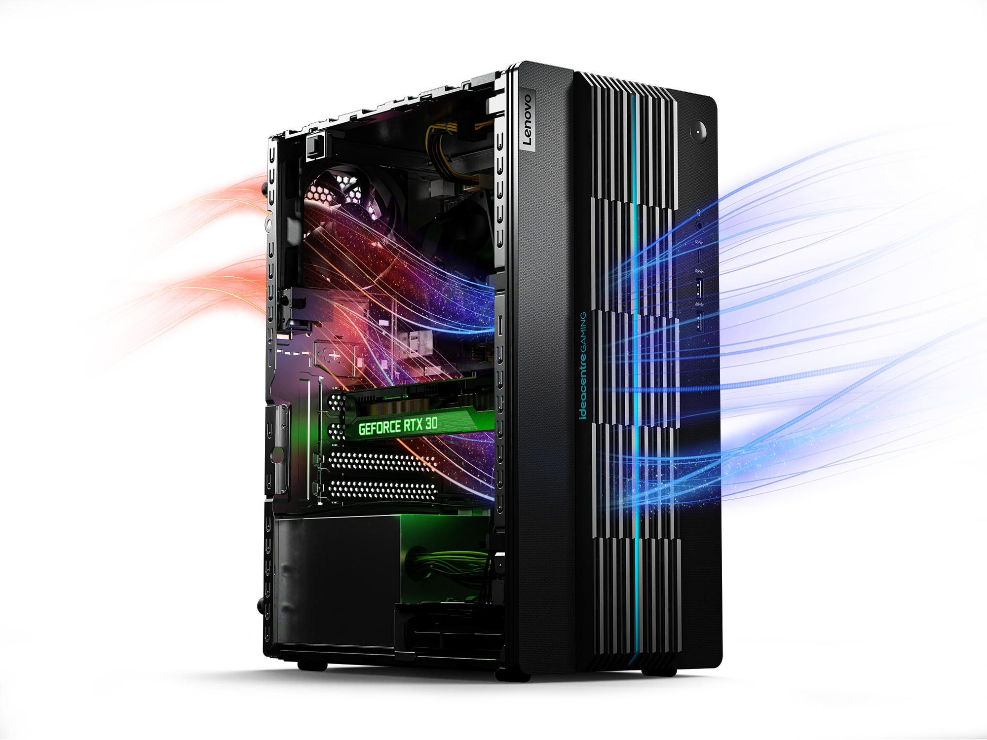 LENOVO IdeaCentre Gaming 5i - Intel® Core™ i7 i7-12700F - 32 GB - 1 TB - NVIDIA GeForce RTX™ 3060 Ti - Windows 11 Home
