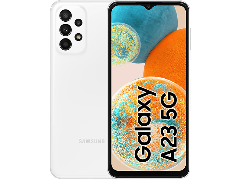 SAMSUNG Galaxy A23 5G 64 GB White Dual SIM | SATURN