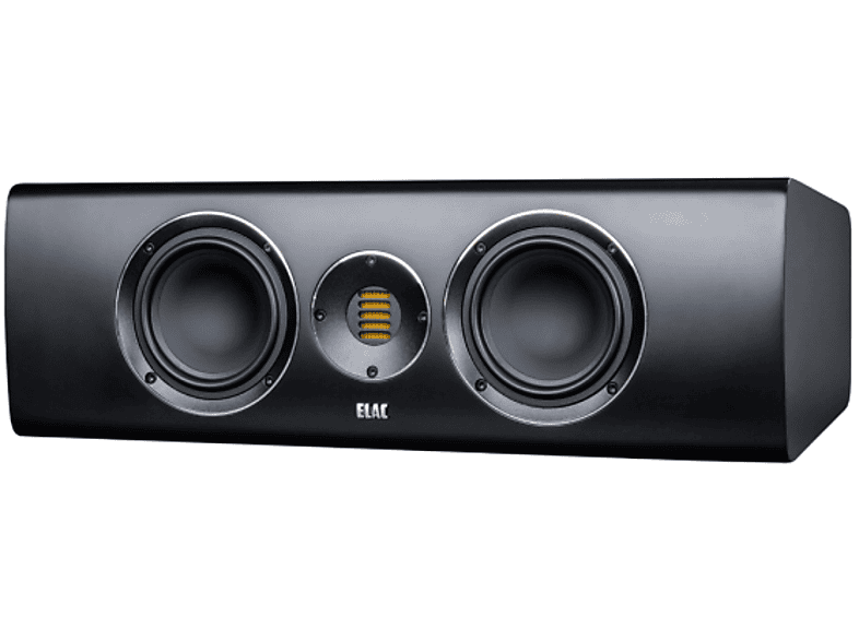 Elac Carina Center-Lautsprecher CC 241.4, seidenmatt schwarz; Center Lautsprecher