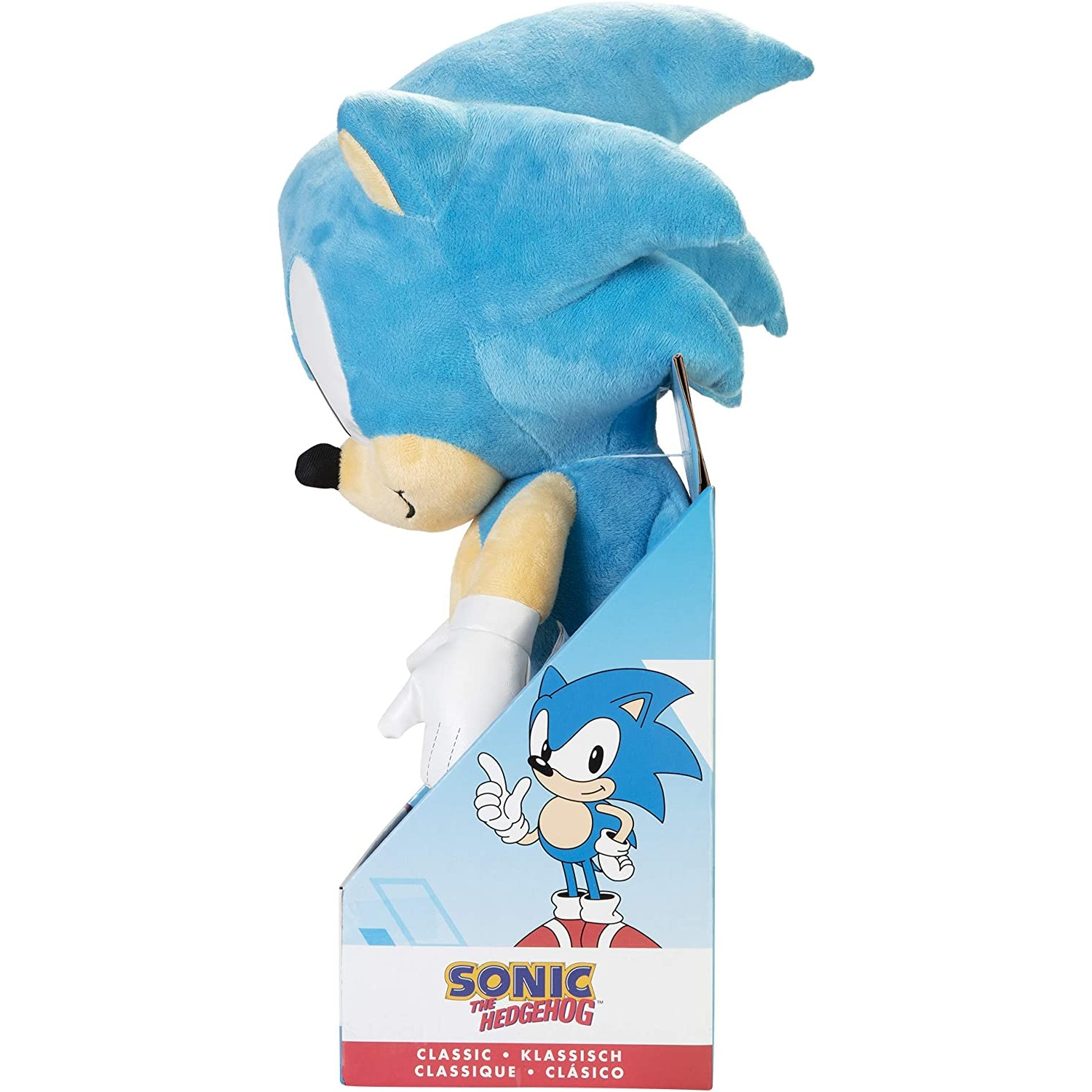 Peluche - Sherwood Sonic, 50 cm, Azul