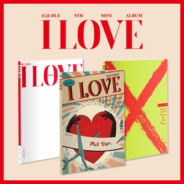 (g)i-dle - I LOVE (Deluxe Boxset)  - (CD + Merchandising)