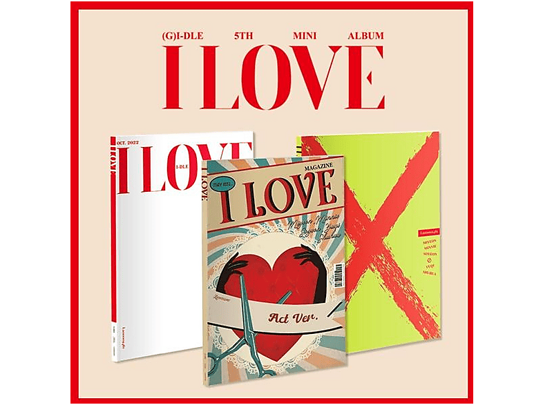 (g)i-dle | I LOVE (Deluxe Boxset) - (CD + Merchandising) | MediaMarkt