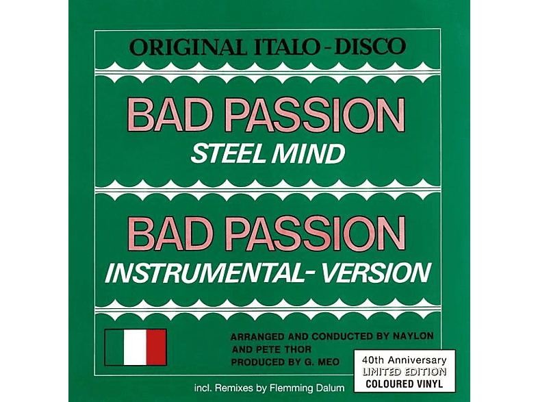 (Vinyl) - Passion - Mind Steel Bad
