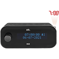 MediaMarkt OK. OCR 170PR Wekkerradio Zwart aanbieding