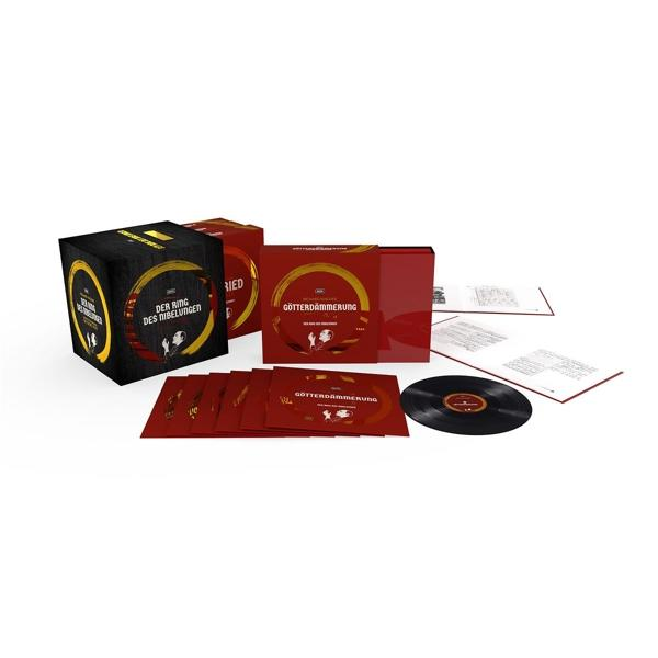 Box-Set mit Vinyl-Schallplatten: 'Der Ring des Nibelungen'.