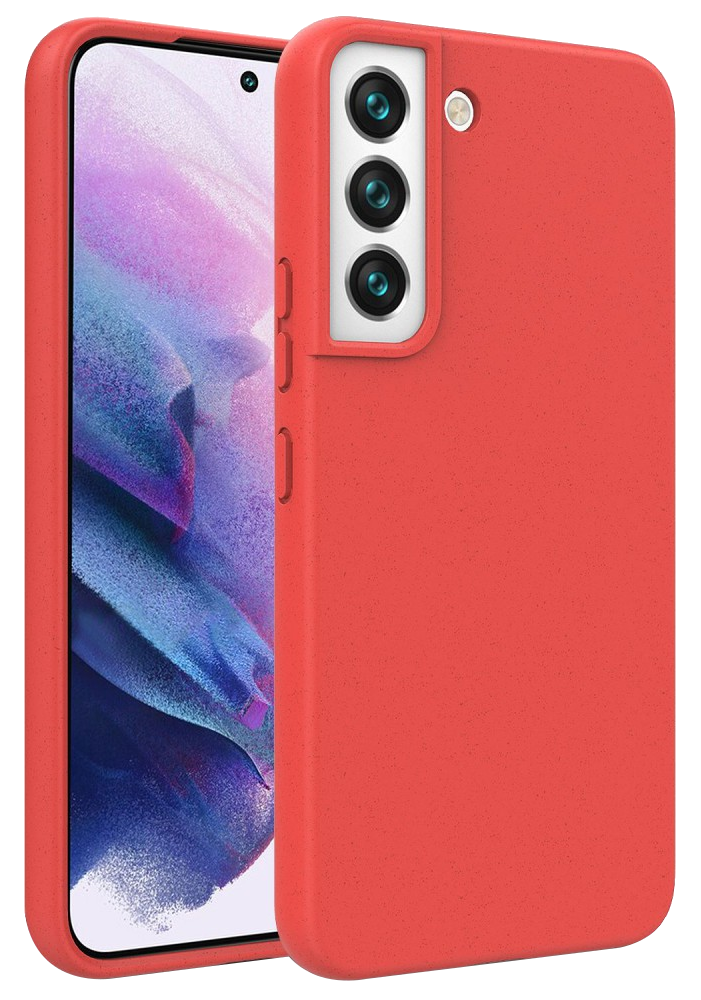 CASE AND PRO GoGreen iPhone 14 újrahasznosított szilikon tok, piros (GREEN-IPH1461-R)