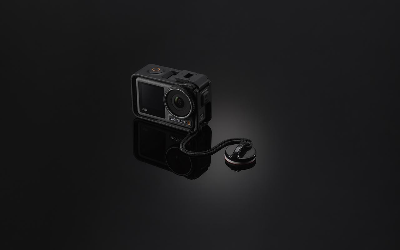 DJI OSMO ACTION, Sicherung, Schwarz