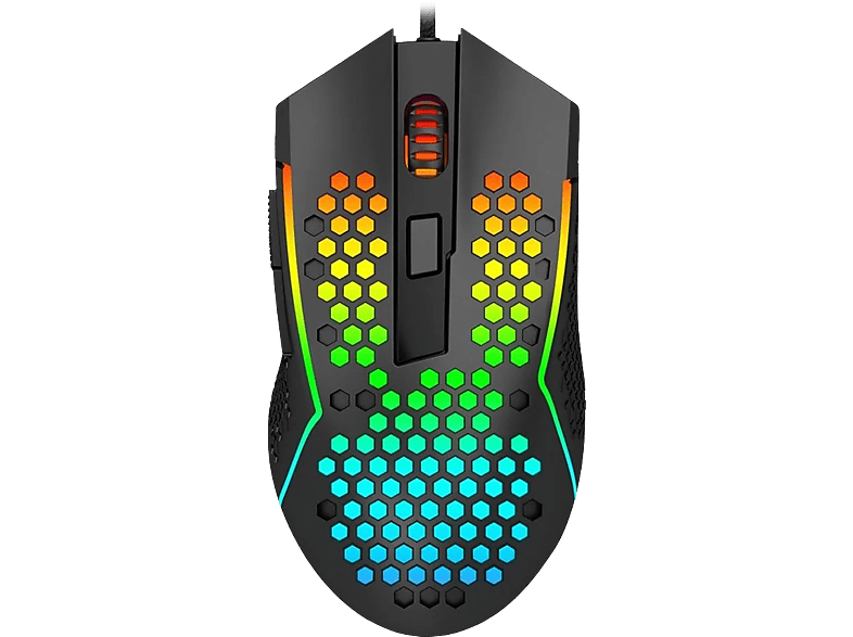 REDRAGON Reaping Elite vezetékes optikai gaming egér, RGB, fekete (M987P-K)