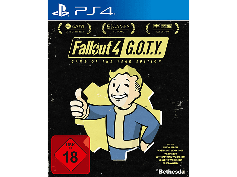 Fallout 4: Game of the Year Steelbook Edition | [PlayStation 4] PS4 ...
