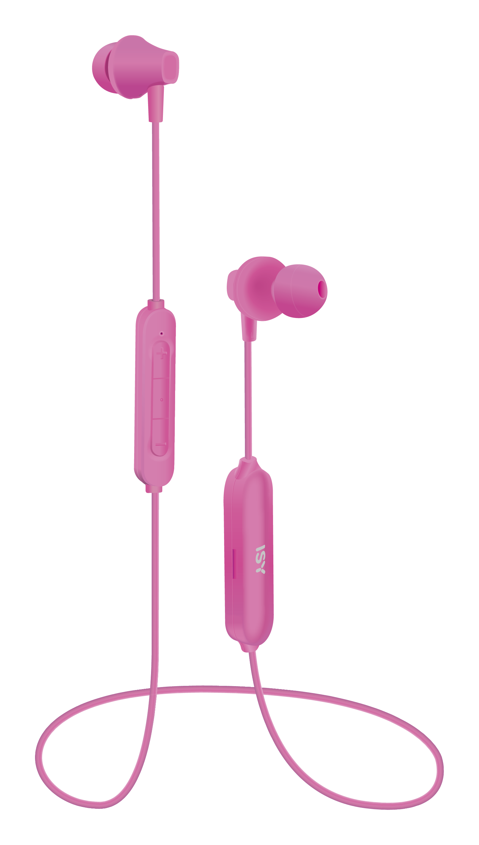 Kopfhörer IBH-3001-1-PK, ISY Pink In-ear Bluetooth