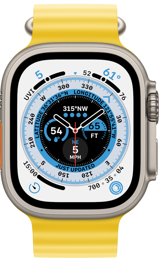 APPLE Bracelet pour Apple Watch 44-45-49 mm Ocean (MQEC3ZM/A)