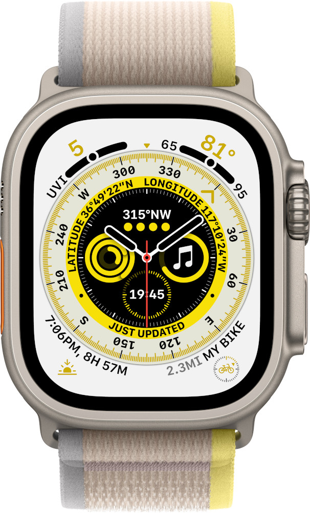 APPLE Armband voor Apple Watch 44-45-49 mm Trail M/L (MQEG3ZM/A)