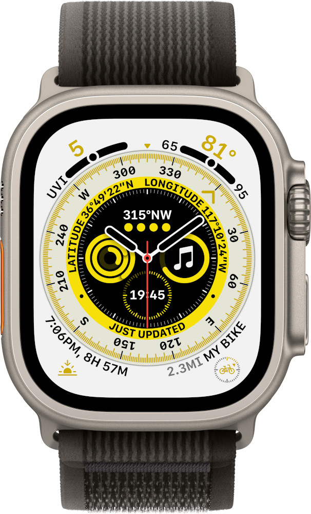 APPLE Bracelet pour Apple Watch 44-45-49 mm Trail M/L (MQEQ3ZM/A)