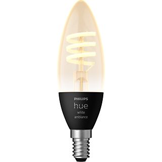 PHILIPS HUE Filamentkaars Warm- tot Koelwit Licht E14