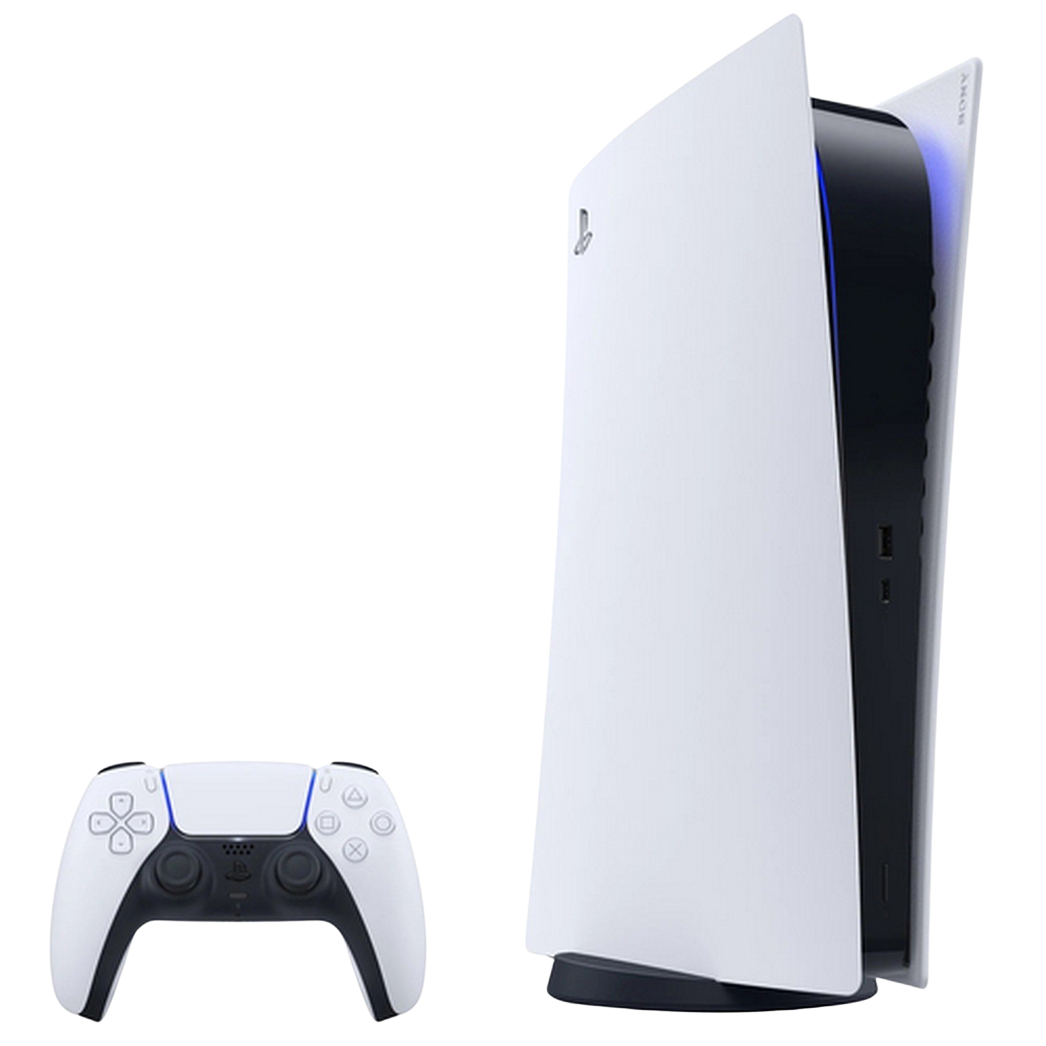 Consola - Sony PS5 Digital Edition, AMD Ryzen Zen 2, 16GB RAM, 825GB SSD, 4K, HDR, Wi-fi 6, Bluetooth 5.1, Blanco
