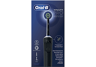 ORAL B D103 Vitality Pro Cross Action Şarjlı Diş Fırçası Siyah_6