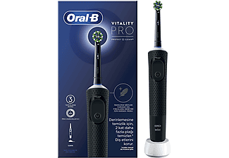 ORAL B D103 Vitality Pro Cross Action Şarjlı Diş Fırçası Siyah_7